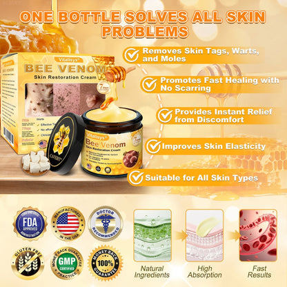 🔥 LAST DAY 80% OFF🔥 Aeehfeng® Bee Venom Skin Restoration Cream